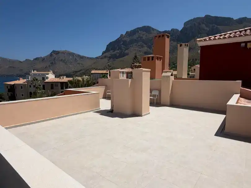 Terraza de Apartamento en venta en Artà con Aire acondicionado, Piscina y Amueblado