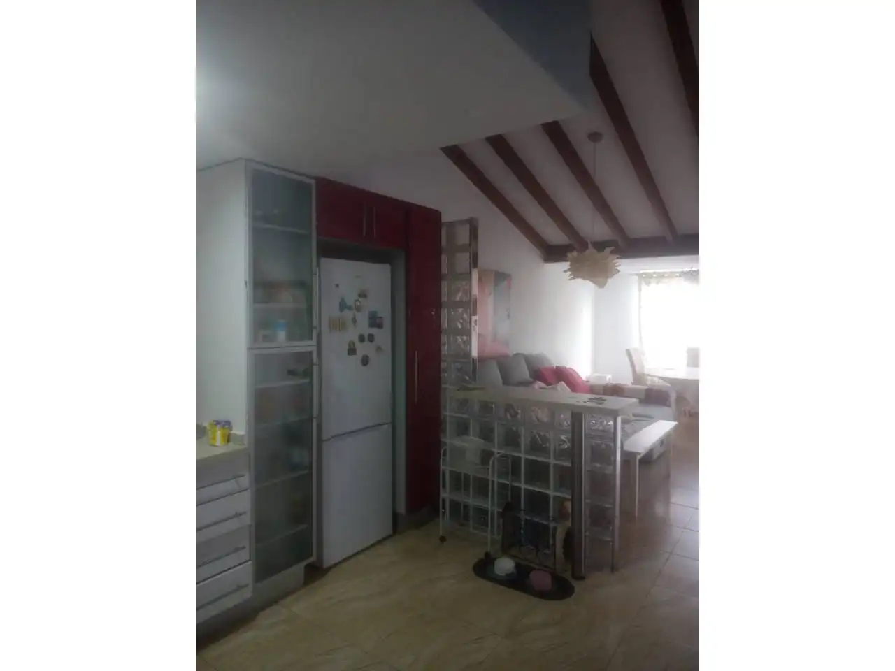 Küche von Wohnung zum Verkauf in Santa Pola mit Klimaanlage, Terrasse und Gemeinschaftspool