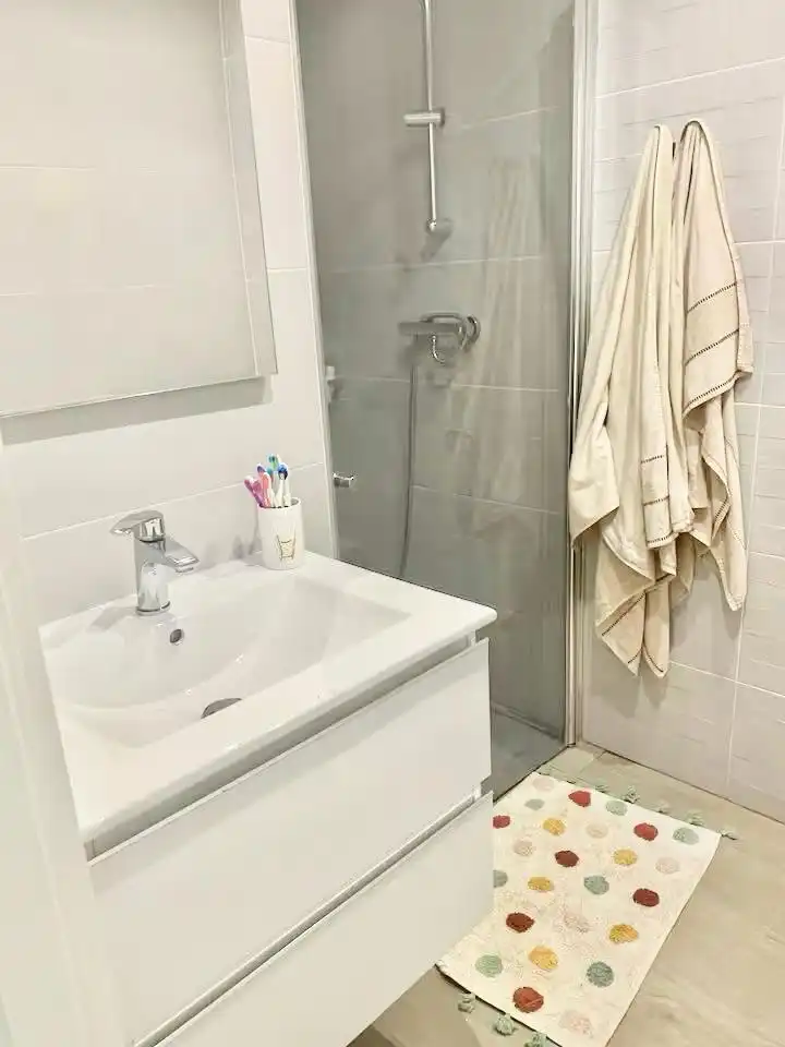 Bathroom of Houses for rent in Pilar de la Horadada  with Air Conditioner, Heating and Parquet flooring