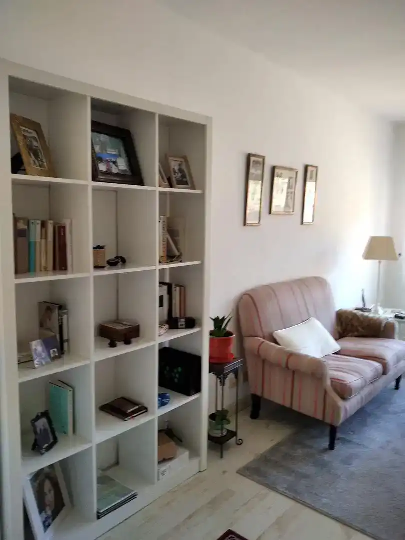 Sala d'estar de Pis per a compartir en Poio amb Moblat, Forn i Rentadora
