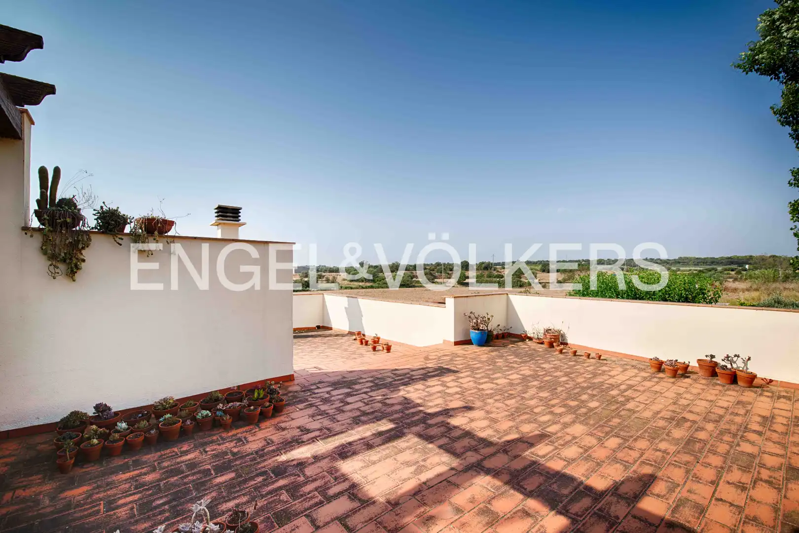 Terrace of Houses for sale in Pedret i Marzà  with Private garden, Terrace and Swimming Pool