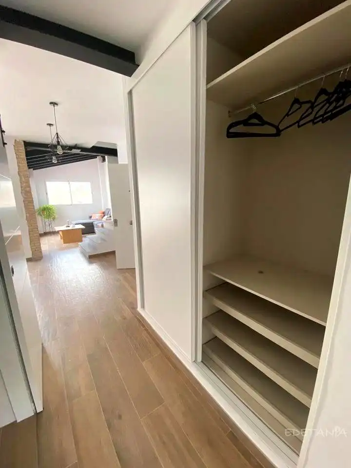 Schlafzimmer von Wohnung zur Miete in Moncada mit Terrasse und Möbliert