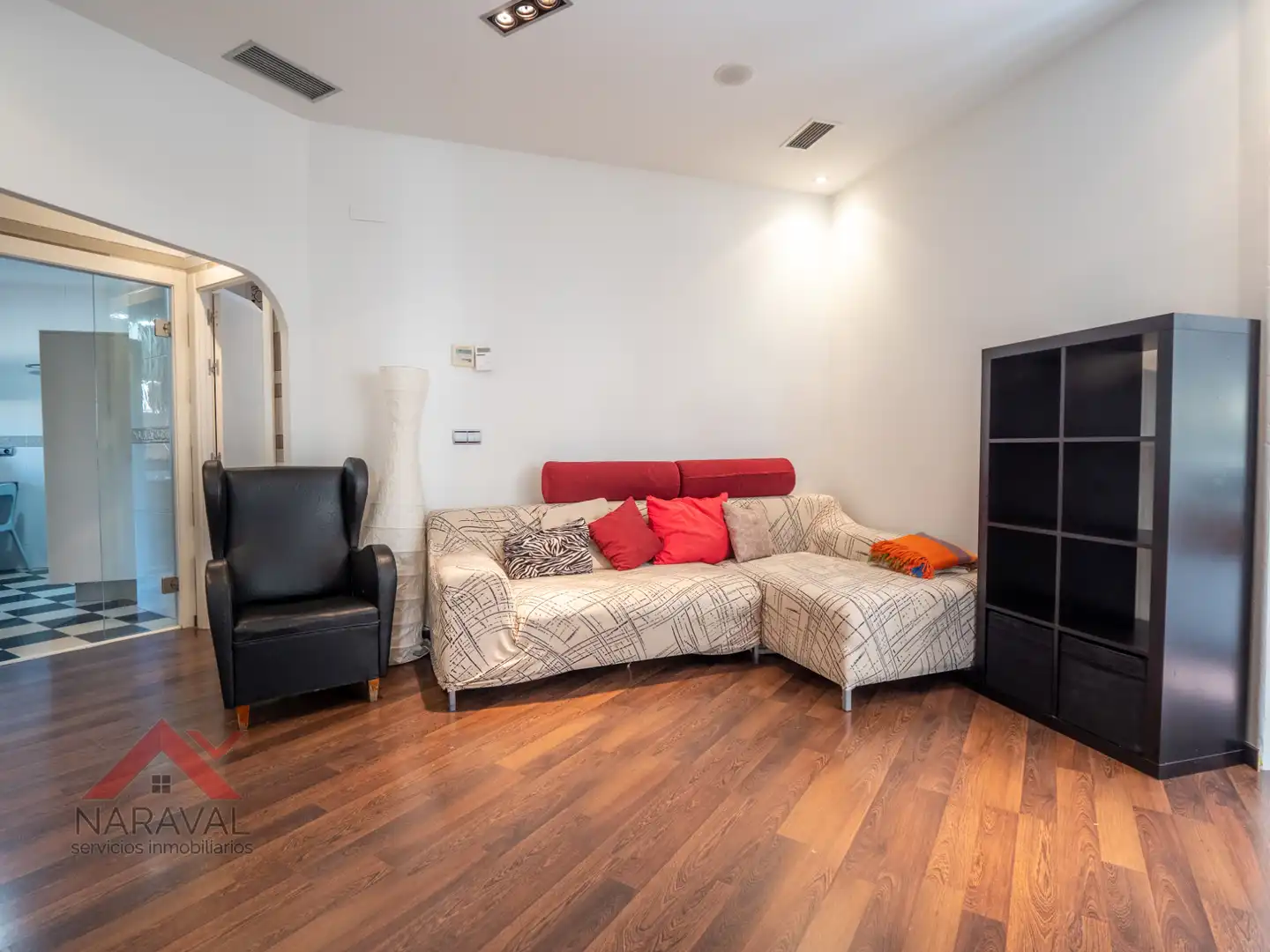 Sala d'estar de Pis en venda en Tudela amb Calefacció, Parquet i Terrassa