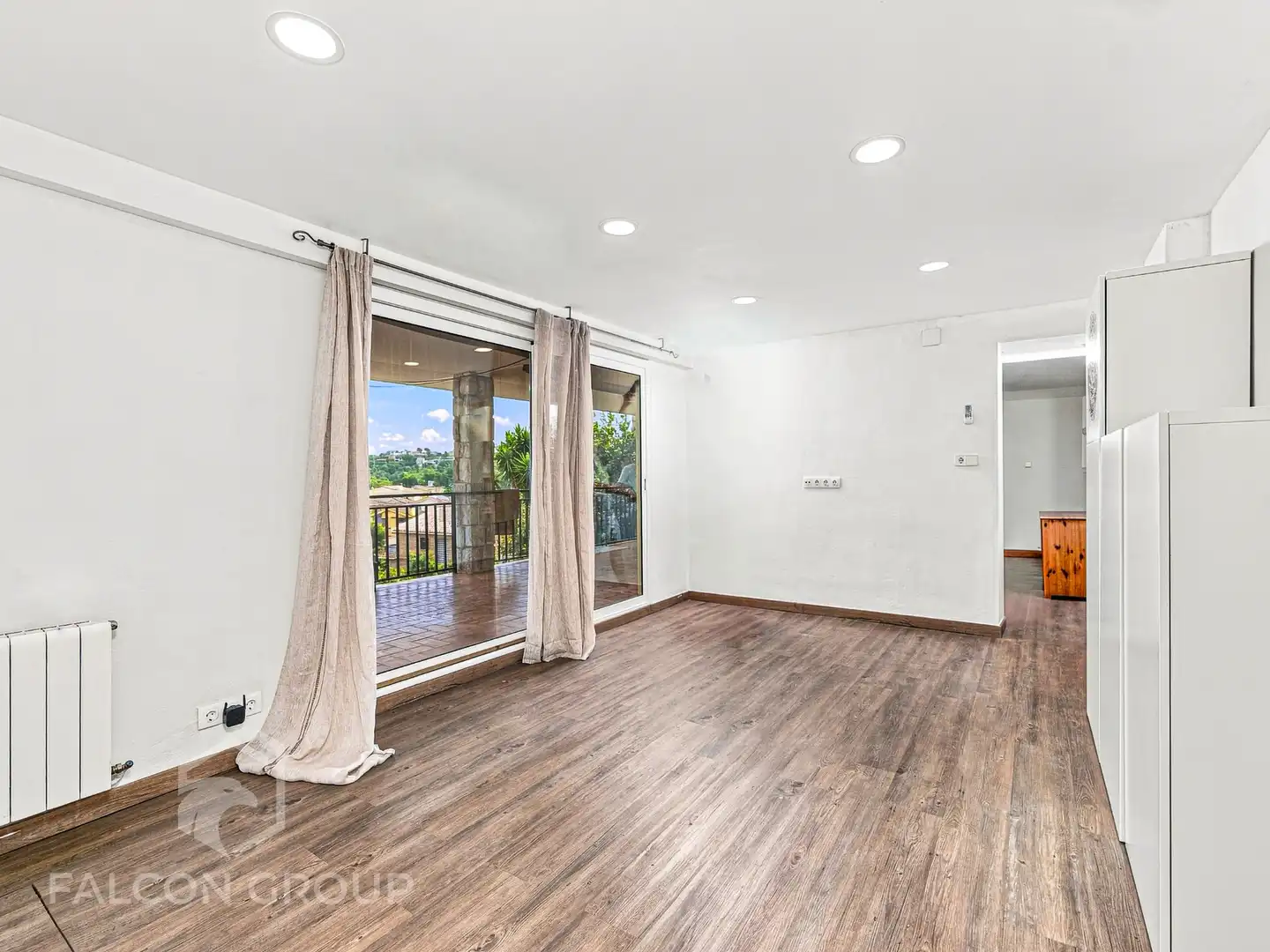 Living room of Houses for sale in Canyelles  with Air Conditioner, Heating and Private garden