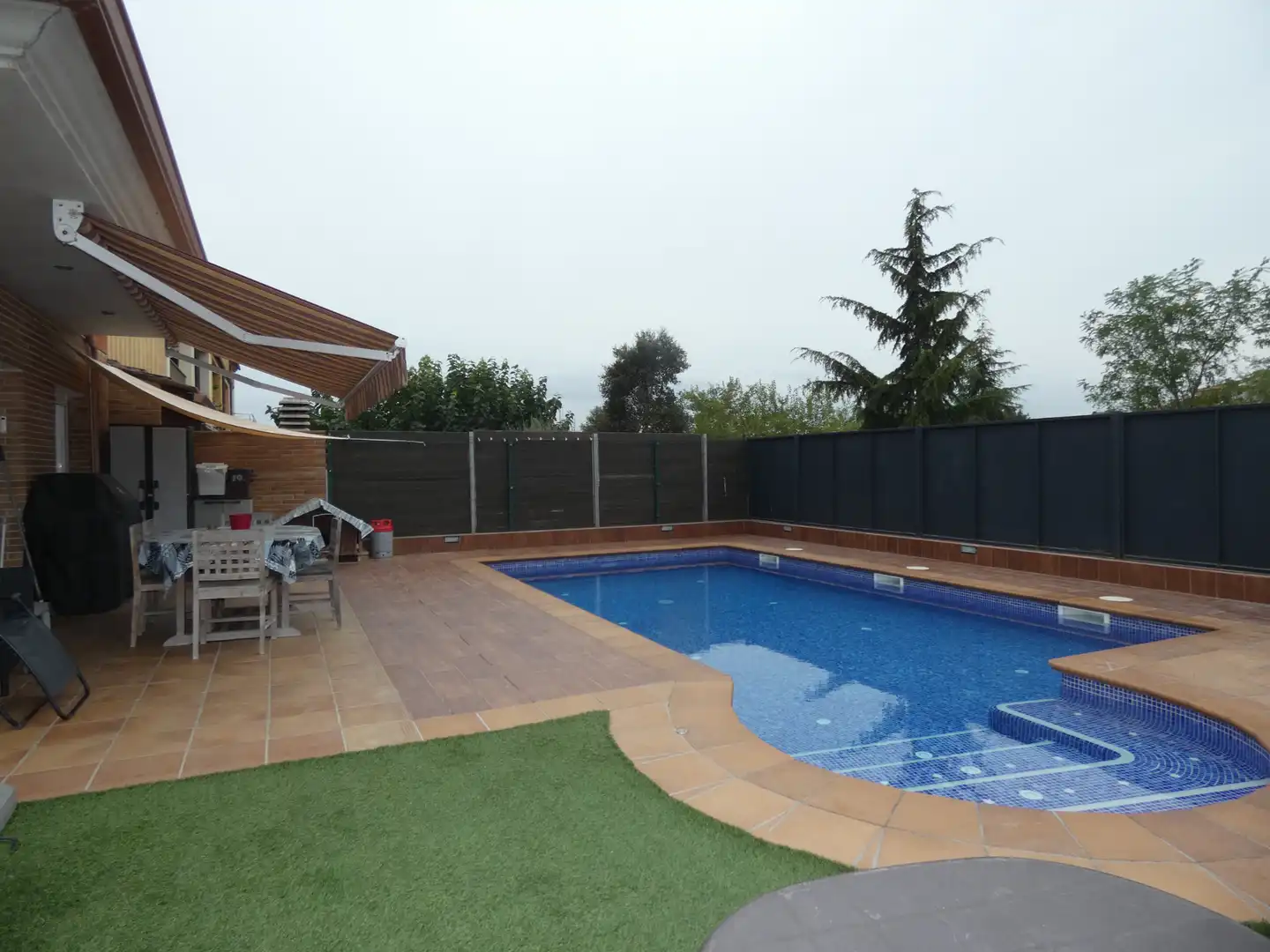 Swimming pool of Houses for sale in Llagostera  with Air Conditioner, Heating and Private garden