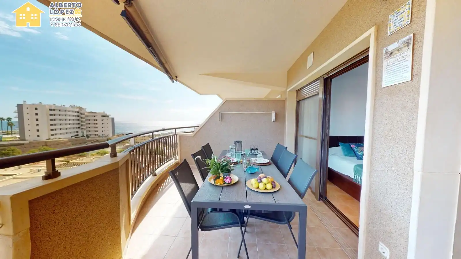 Terrasse von Wohnung zur Miete in Elche / Elx mit Klimaanlage, Terrasse und Möbliert