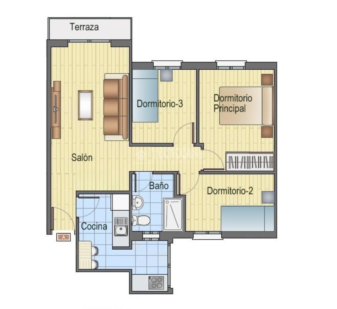 Flat for sale in San Nicasio, San Nicasio - Campo de Tiro - Solagua