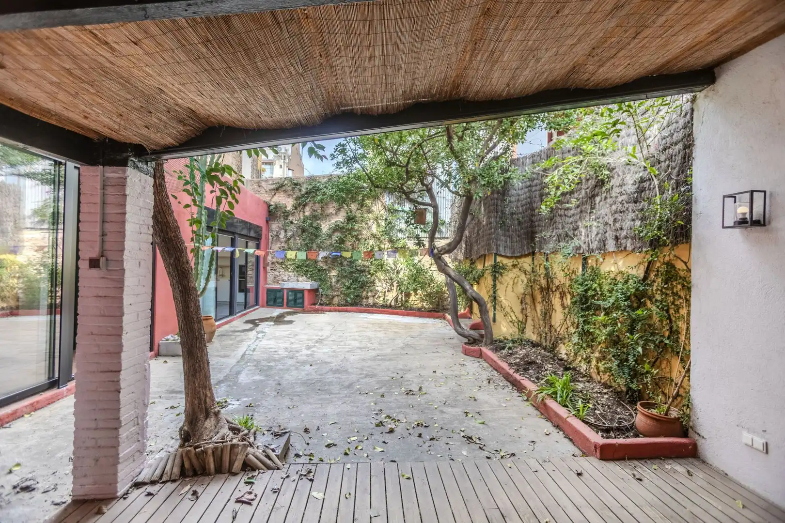 Terraza de Casa adosada en venta en Barcelona con Parquet y Terraza
