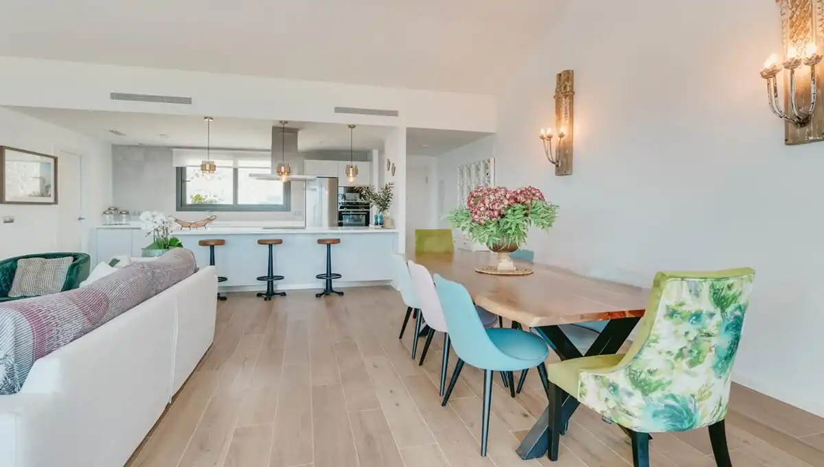 Comedor de Ático en venta en La Alcaidesa con Aire acondicionado, Calefacción y Jardín privado
