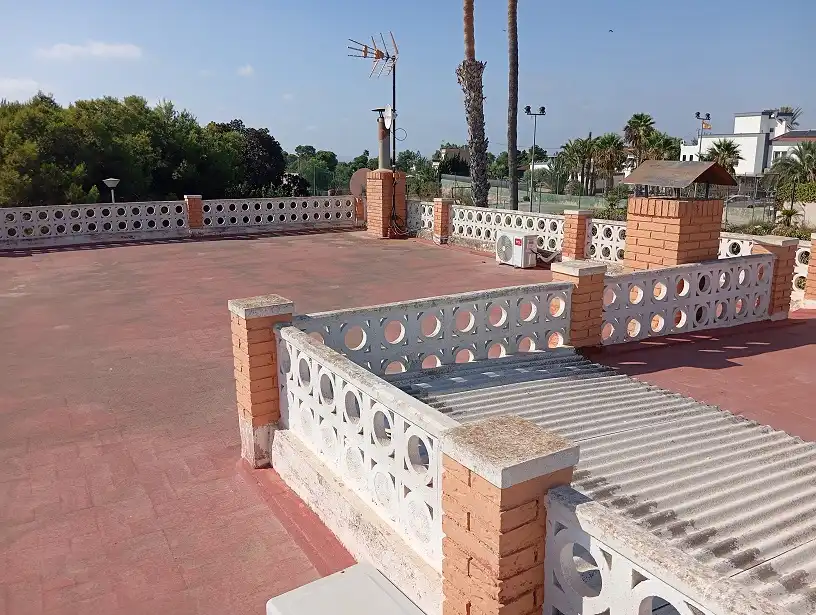 Terrassa de Casa o xalet en venda en Elche / Elx amb Aire condicionat, Jardí privat i Terrassa