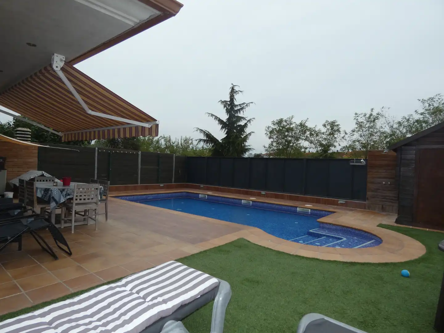 Swimming pool of Houses for sale in Llagostera  with Air Conditioner, Heating and Private garden