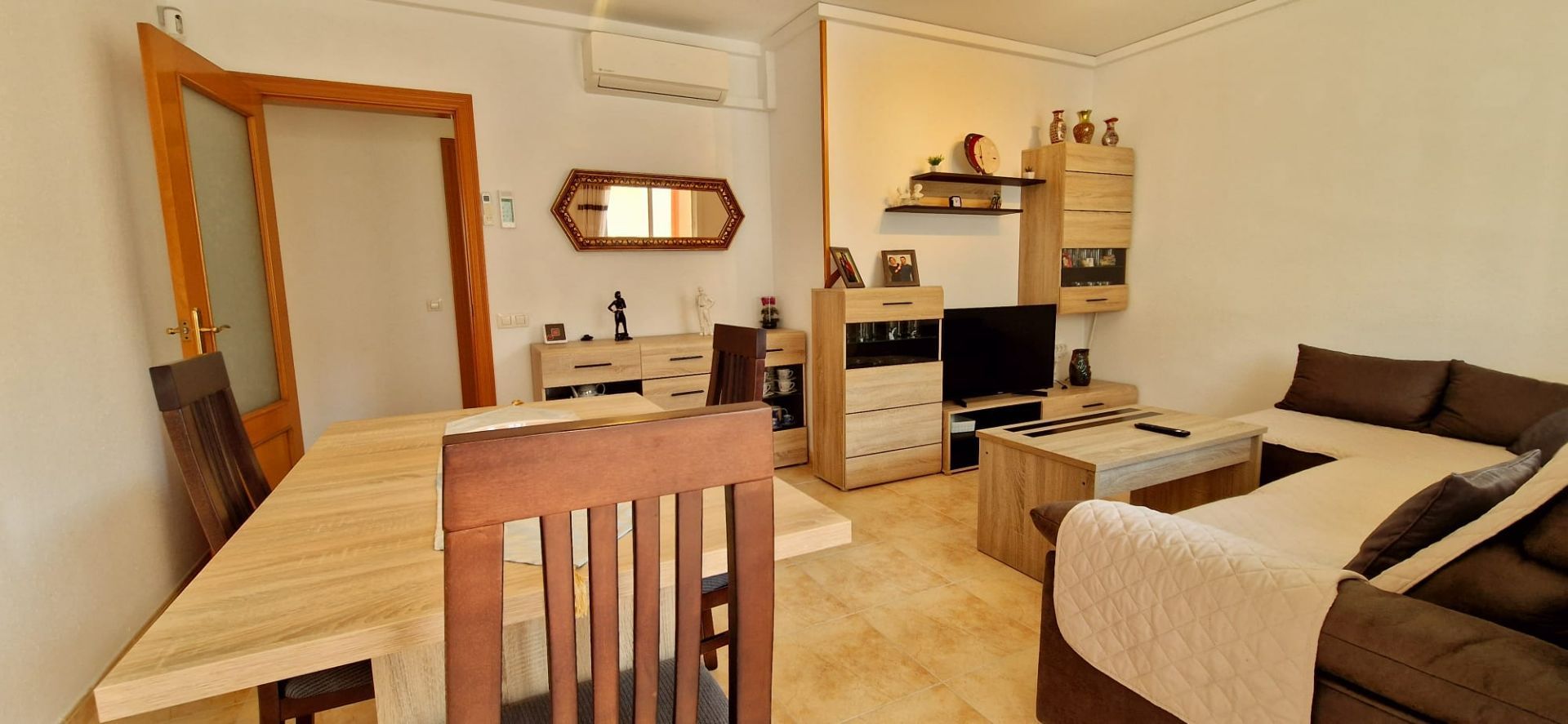 Living room of Flat for sale in Cunit  with Air Conditioner, Heating and Terrace