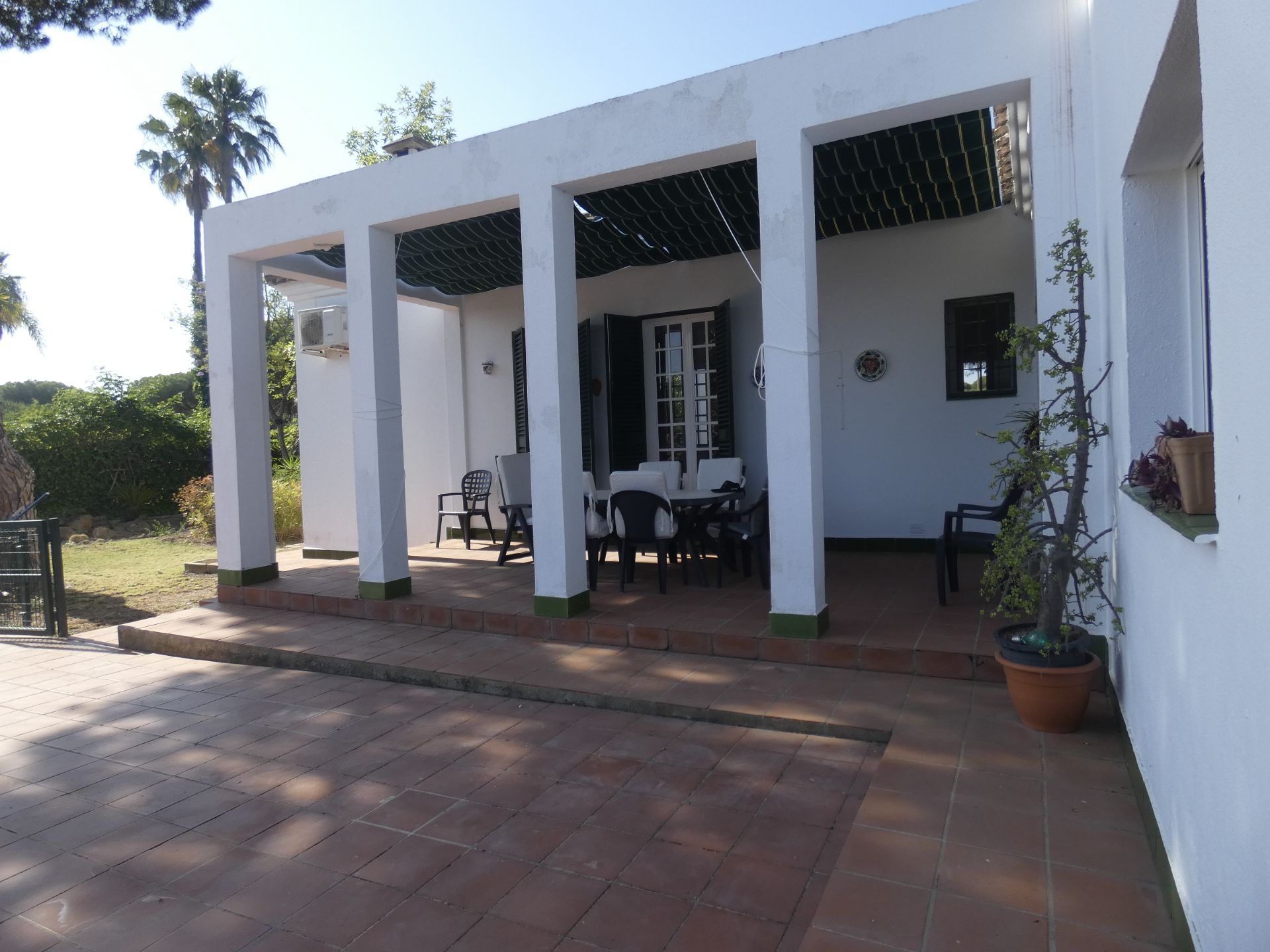 Terrassa de Casa o xalet en venda en Aljaraque amb Aire condicionat, Terrassa i Traster