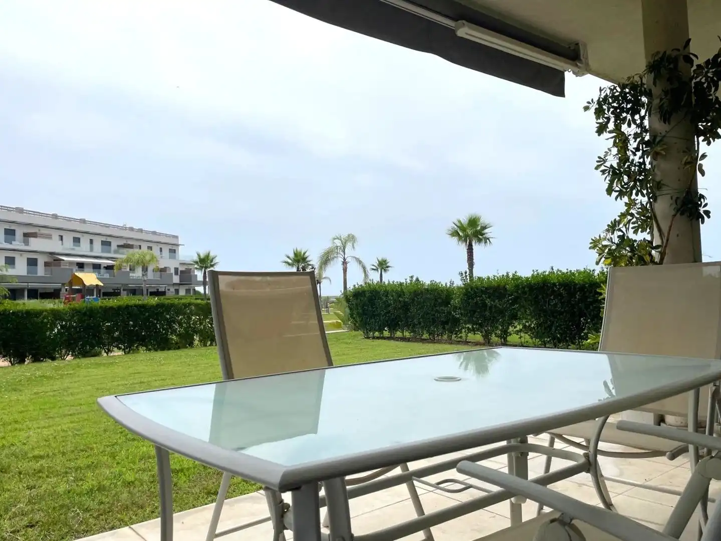 Terrace of Apartments for rent in El Rompido  with Air Conditioner, Heating and Terrace