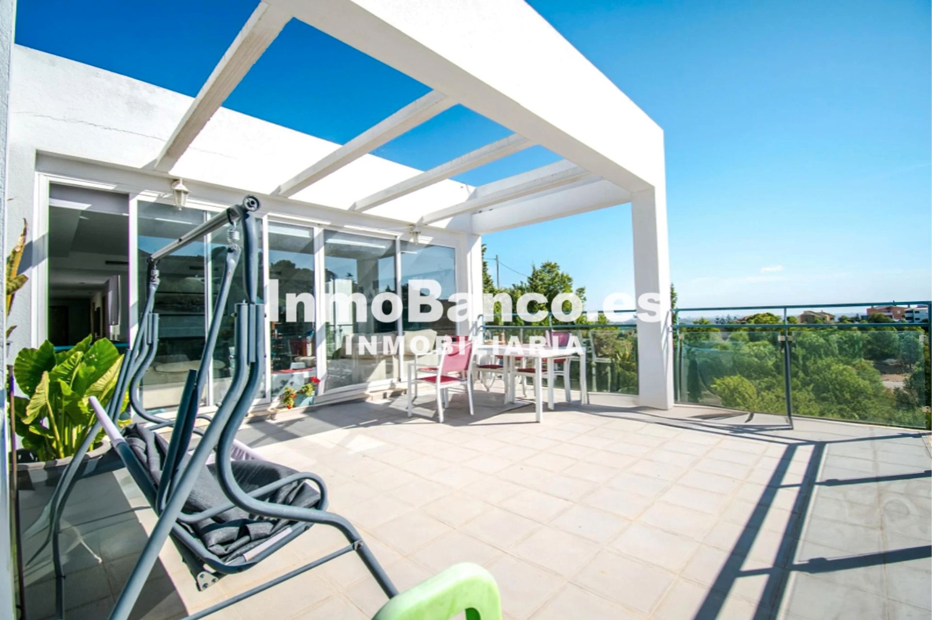 Terrassa de Casa o xalet en venda en Chiva amb Aire condicionat, Jardí privat i Terrassa