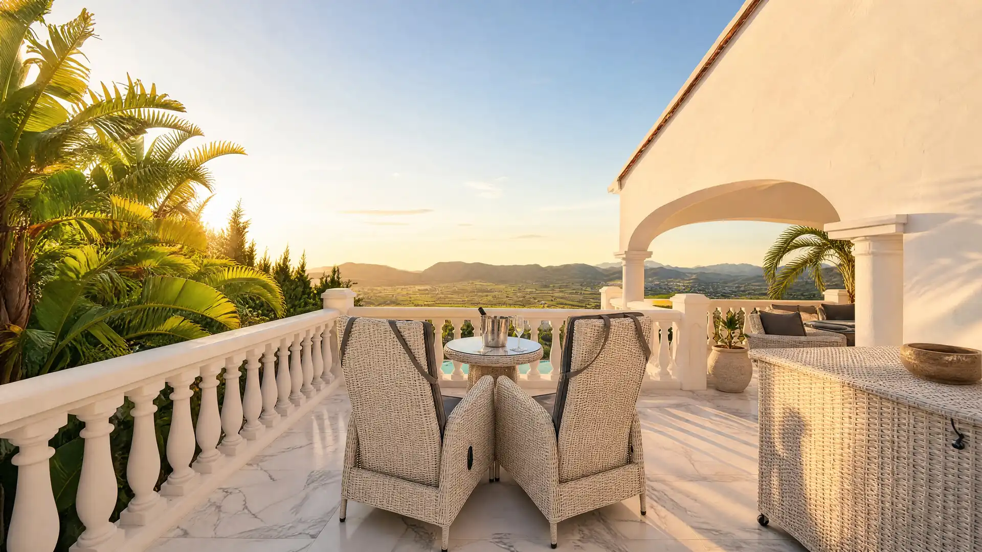 Terrace of Country homes for sale in Montgó - Ermita