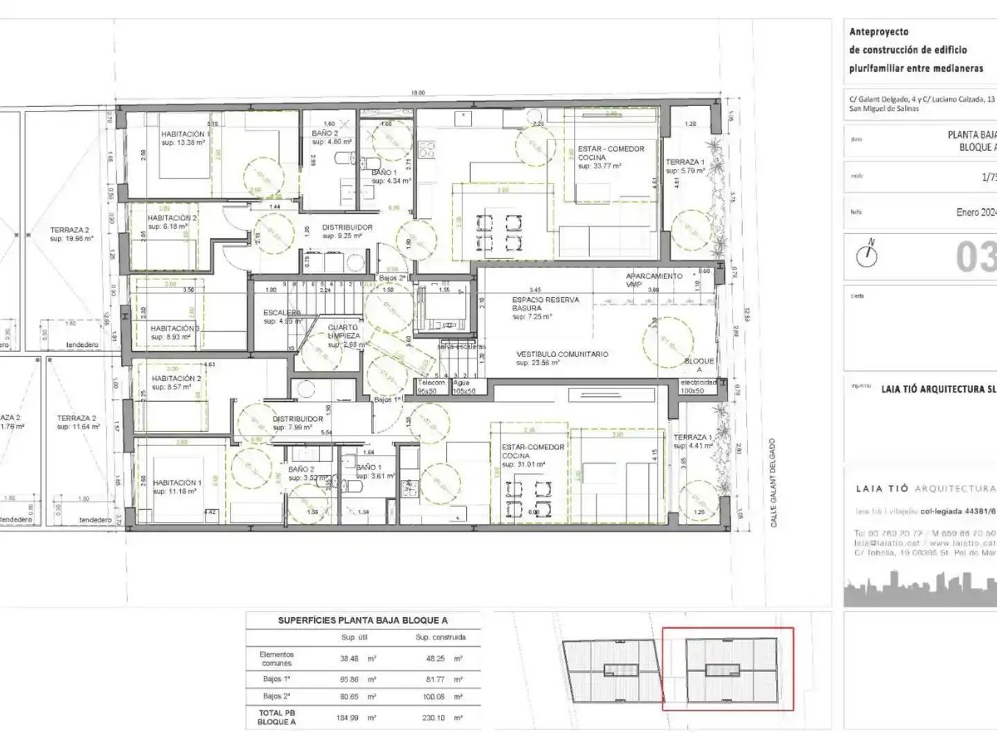 Terreno en venta en San Miguel de Salinas
