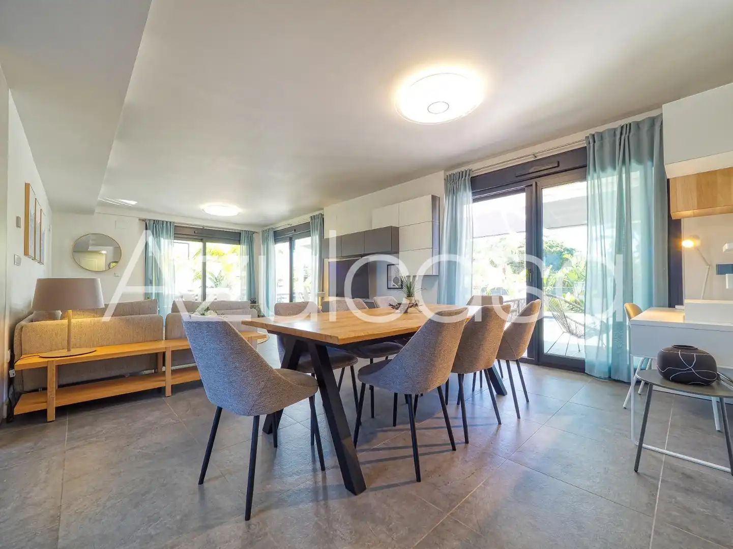 Comedor de Casa o chalet en venta en Sant Joan d'Alacant con Aire acondicionado, Terraza y Piscina