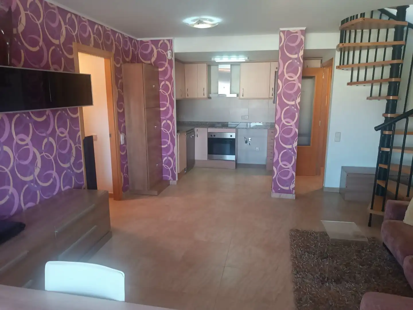 Cocina de Dúplex en venta en Deltebre con Aire acondicionado, Calefacción y Terraza