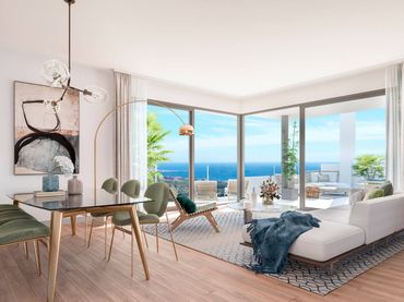 Appartement compact avec piscine à vendre à Casares pueblo