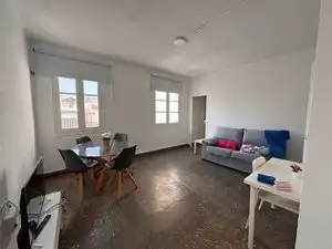 Living room of Flat for rent in Málaga  with Furnished