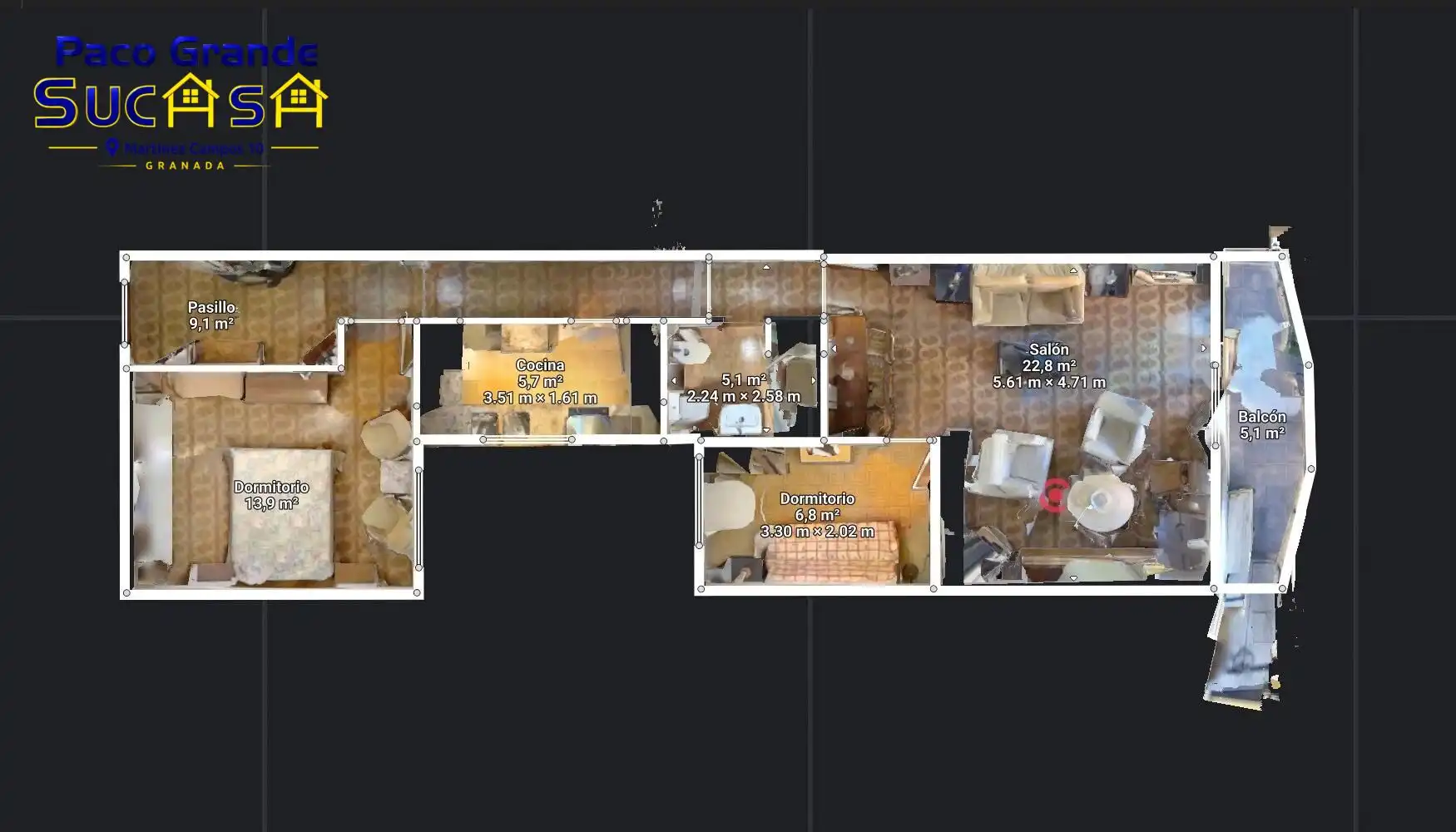 Piso con terraza en venta en Avenida Avenida Pablo Iglesias 117, imagen 33