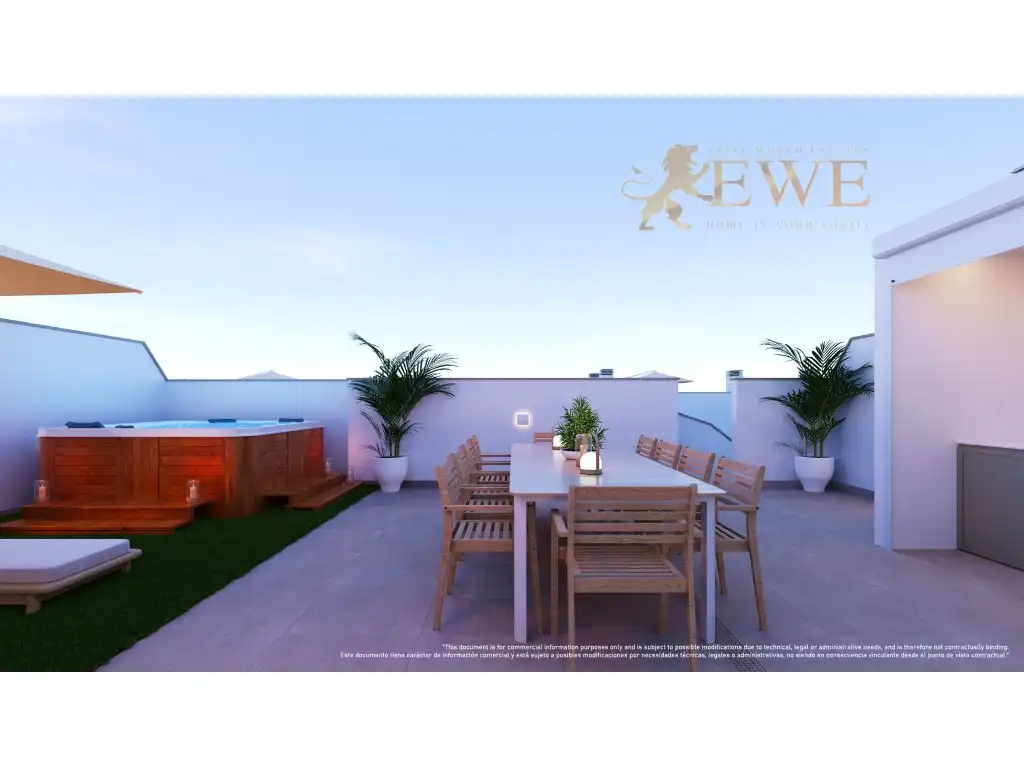 Ático con terraza en venta en Torre de la Horadada, imagen 13
