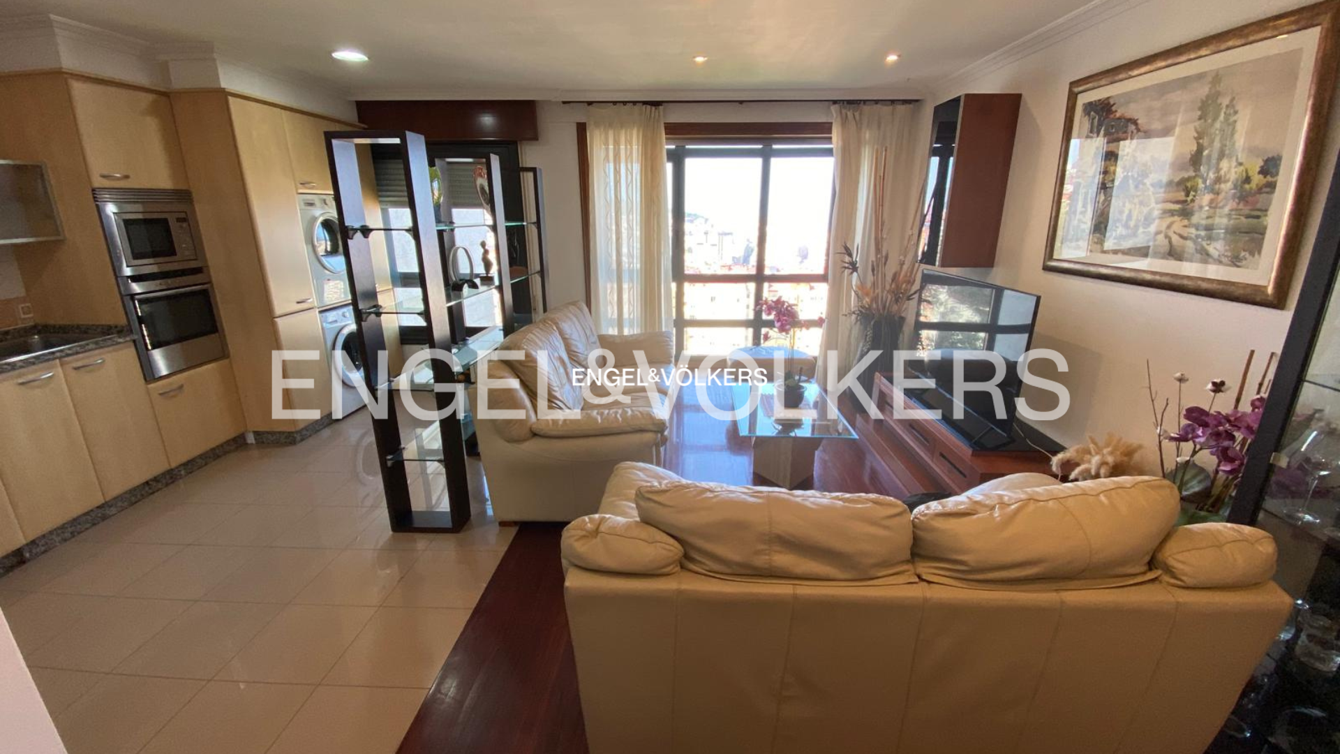 Sala de estar de Apartamento de alquiler en Vigo  con Calefacción