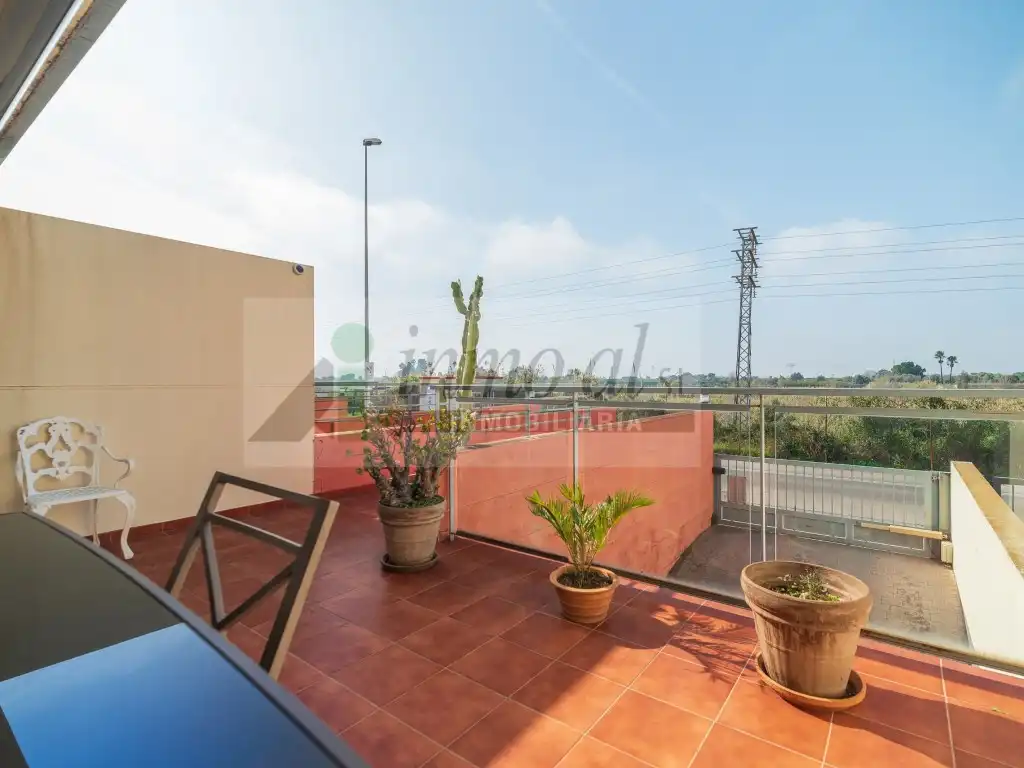 Terraza de Casa adosada en venta en Almazora / Almassora