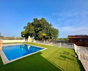 Swimming pool of House or chalet to rent in Algorfa  with Air Conditioner, Private garden and Swimming Pool