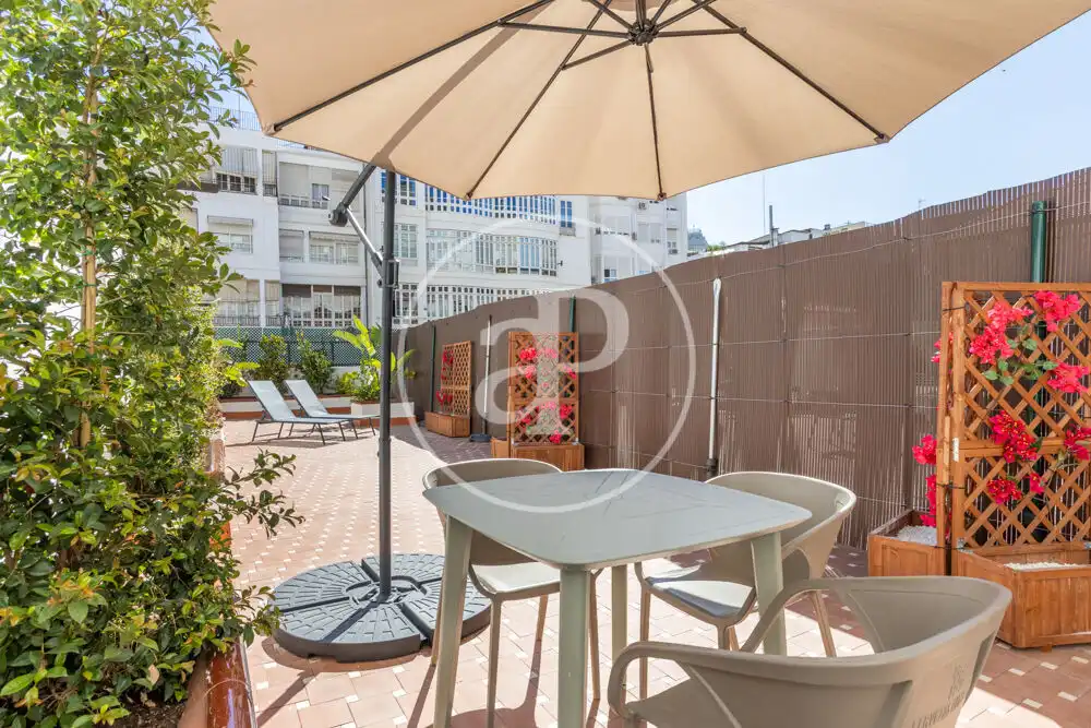 Terrasse von Wohnung zur Miete in Valencia mit Klimaanlage, Heizung und Terrasse