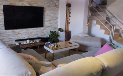 Living room of Duplex for sale in  Valencia Capital  with Air Conditioner, Terrace and Balcony