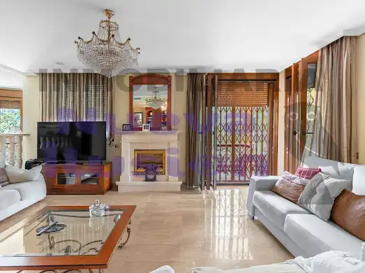 Living room of Houses for sale in Roquetas de Mar  with Air Conditioner, Heating and Private garden
