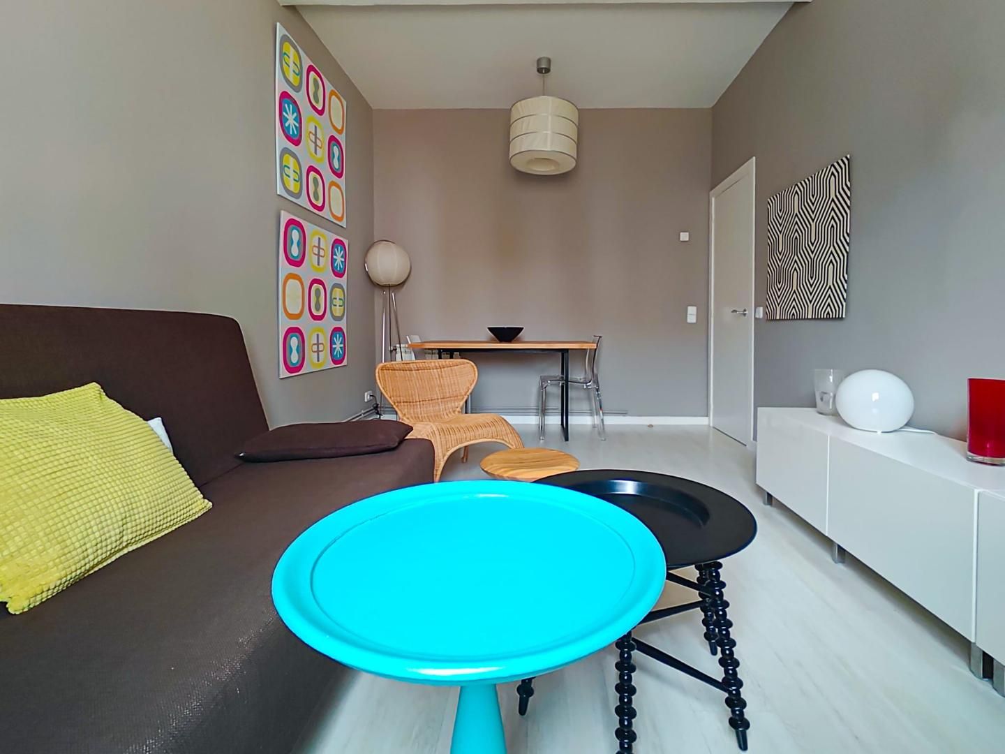 Living room of Flat to rent in  Madrid Capital
