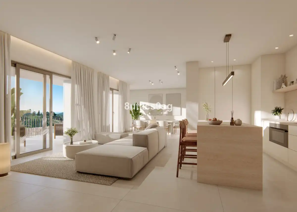 Sala d'estar de Casa adosada en venda en Istán amb Aire condicionat, Jacuzzi i Sauna