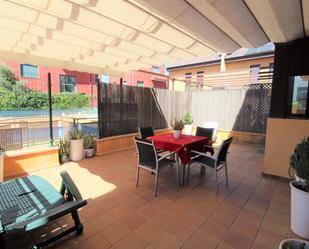 Terrace of Single-family semi-detached for sale in  Madrid Capital  with Air Conditioner, Terrace and Swimming Pool