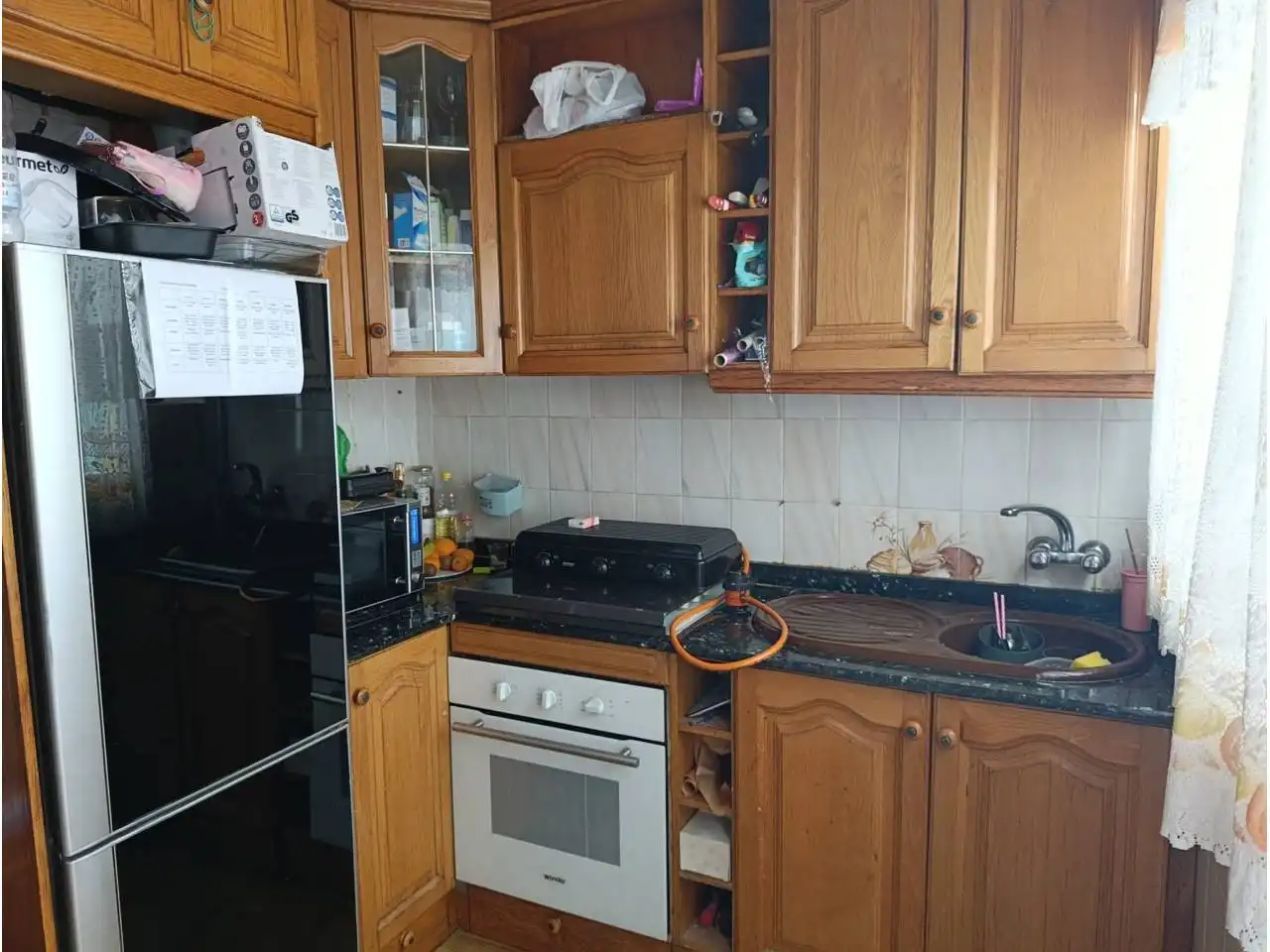 Kitchen of Flat for rent in Caravaca de la Cruz  with Terrace and Furnished
