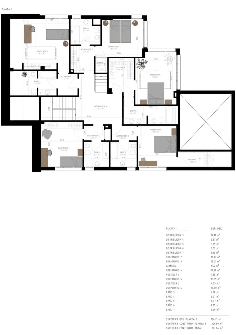 Haus mit Garten zum Verkauf in Ciudad Naranco - Prados de La Fuente, imagen 23