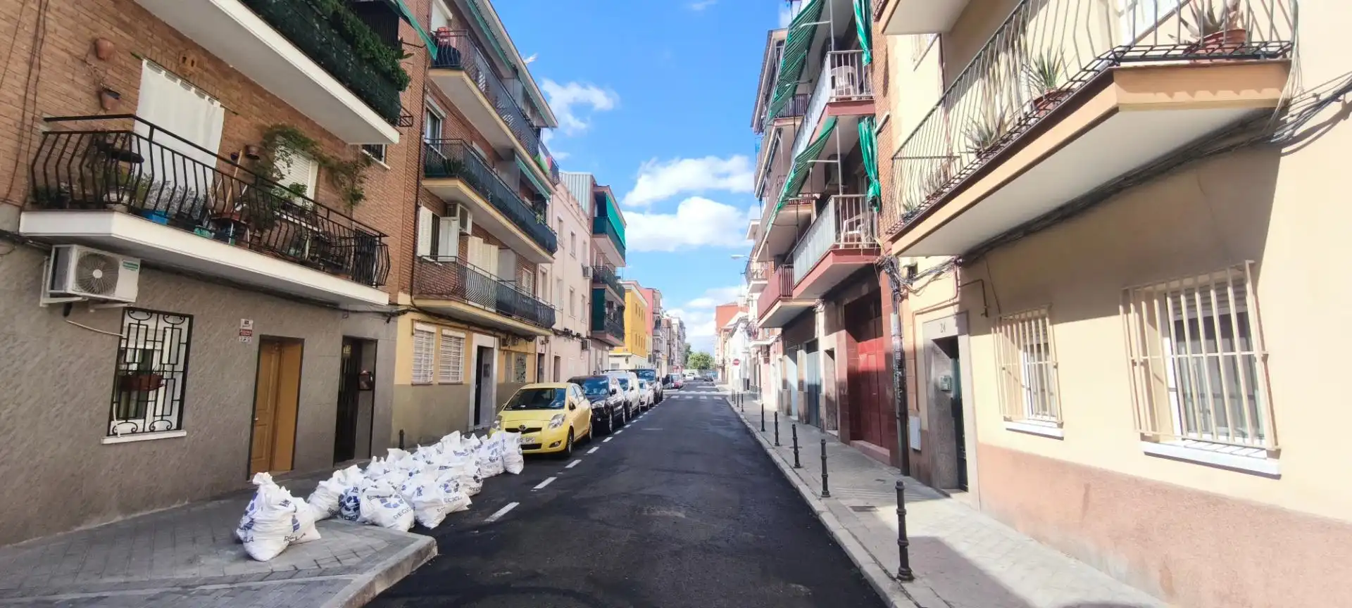 Vista exterior de Piso en venta en Villaverde