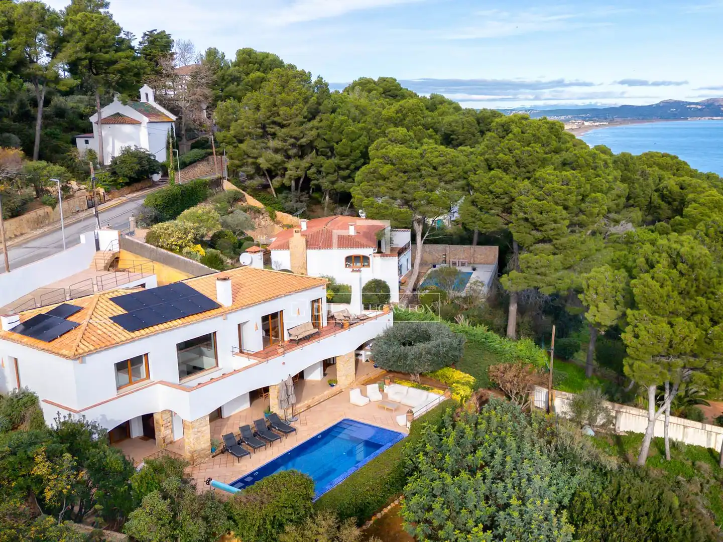 Exterior view of Houses for sale in Begur  with Air Conditioner, Heating and Private garden