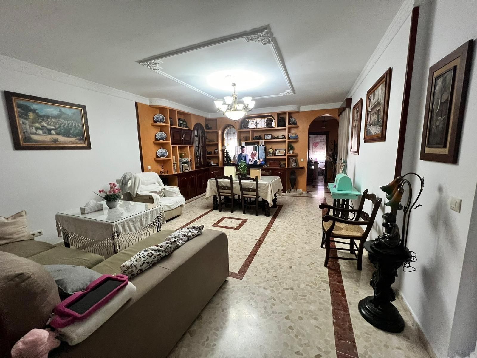 Living room of House or chalet for sale in Villaverde del Río  with Air Conditioner and Terrace