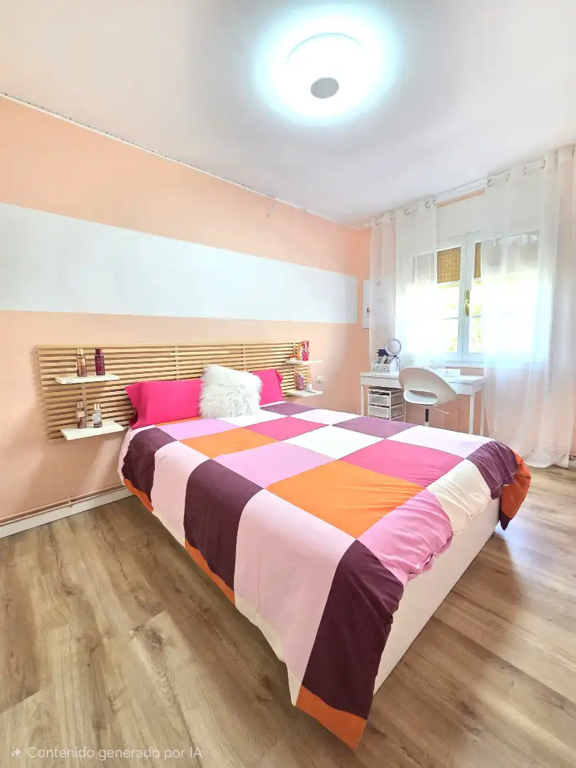 Schlafzimmer von Maisonette zum Verkauf in Cerdanyola del Vallès mit Klimaanlage, Heizung und Parkett