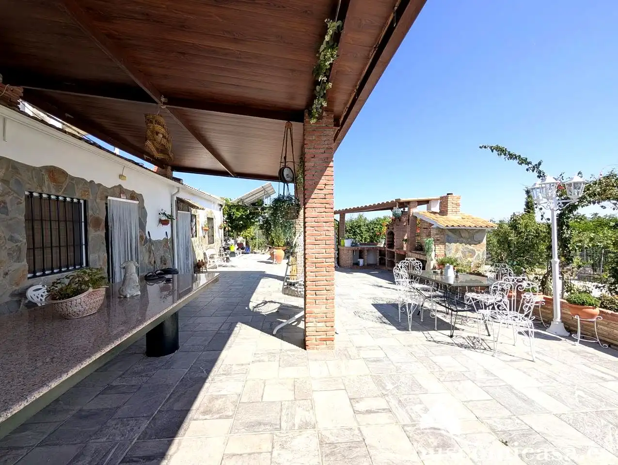 Terrassa de Finca rústica en venda en Linares amb Aire condicionat, Jardí privat i Terrassa
