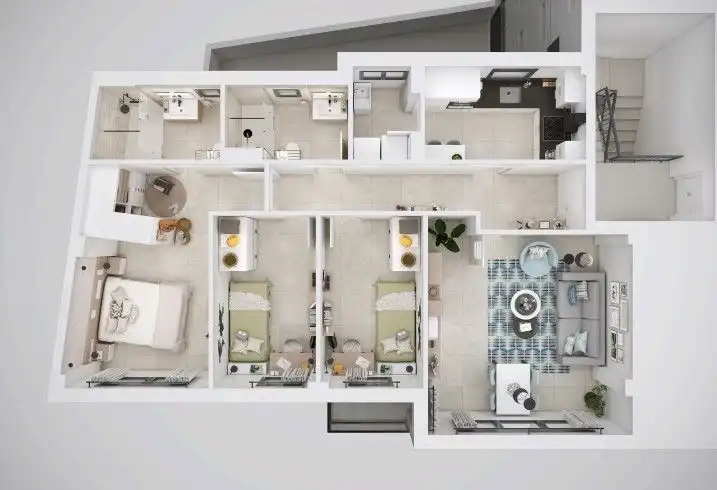 Flat for sale in Úbeda  with Heating, Washing machine and Balcony