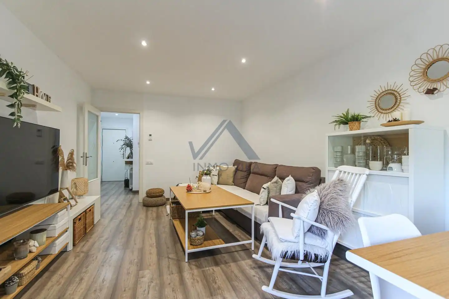 Wohnzimmer von Wohnung zum Verkauf in Montcada i Reixac mit Klimaanlage, Terrasse und Möbliert