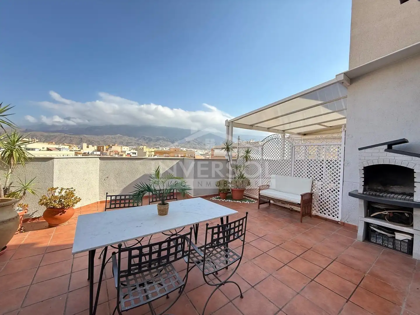 Terraza de Ático en venta en El Ejido con Aire acondicionado, Calefacción y Parquet
