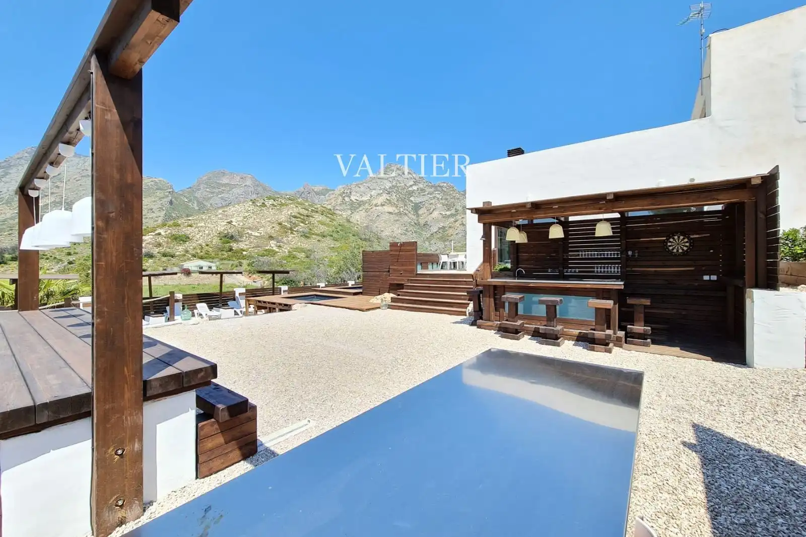 Terrassa de Casa o xalet en venda en Gandia amb Aire condicionat, Piscina i Moblat