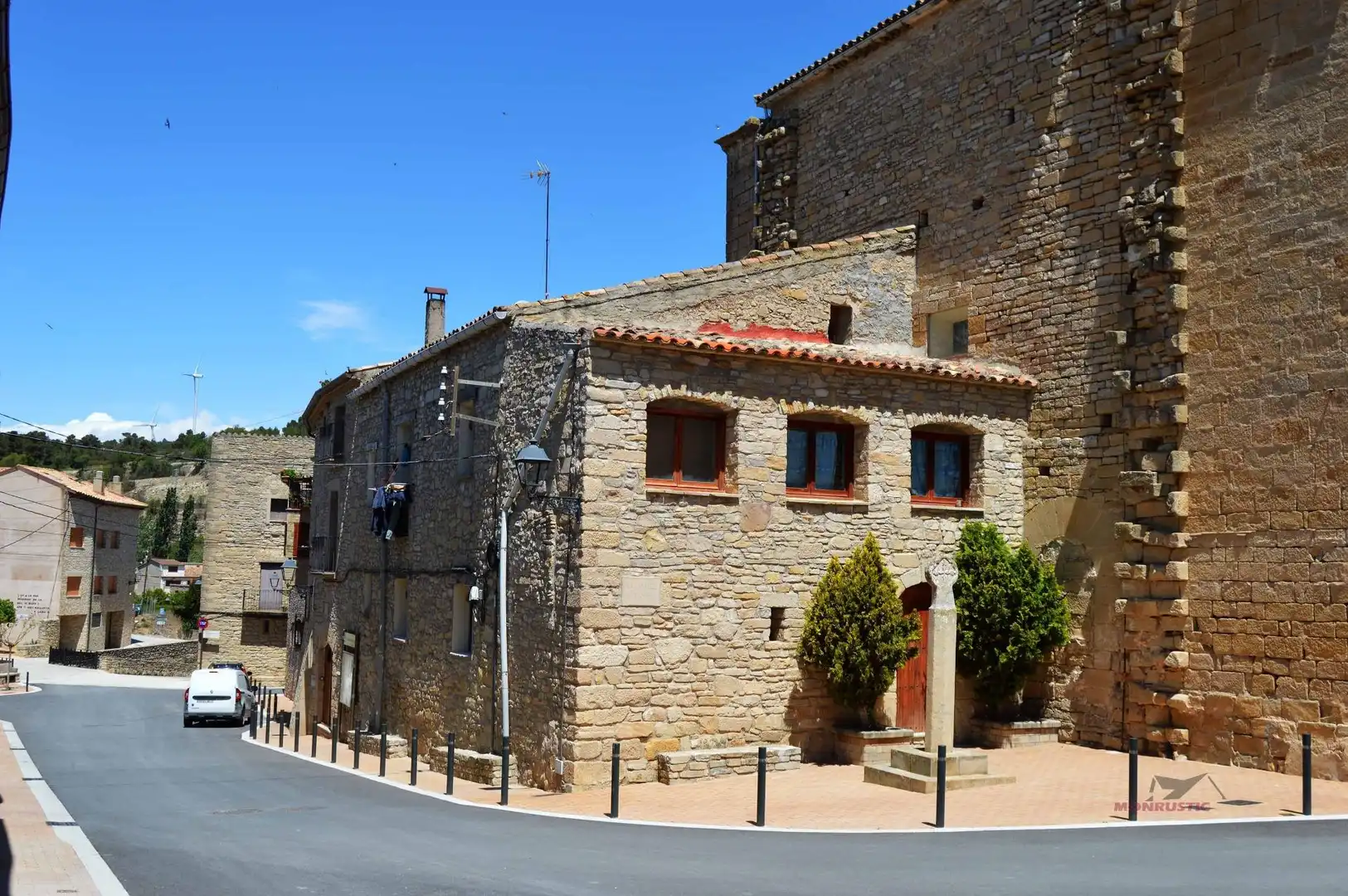 Vista exterior de Casa o chalet en venta en Conesa con Terraza y Balcón