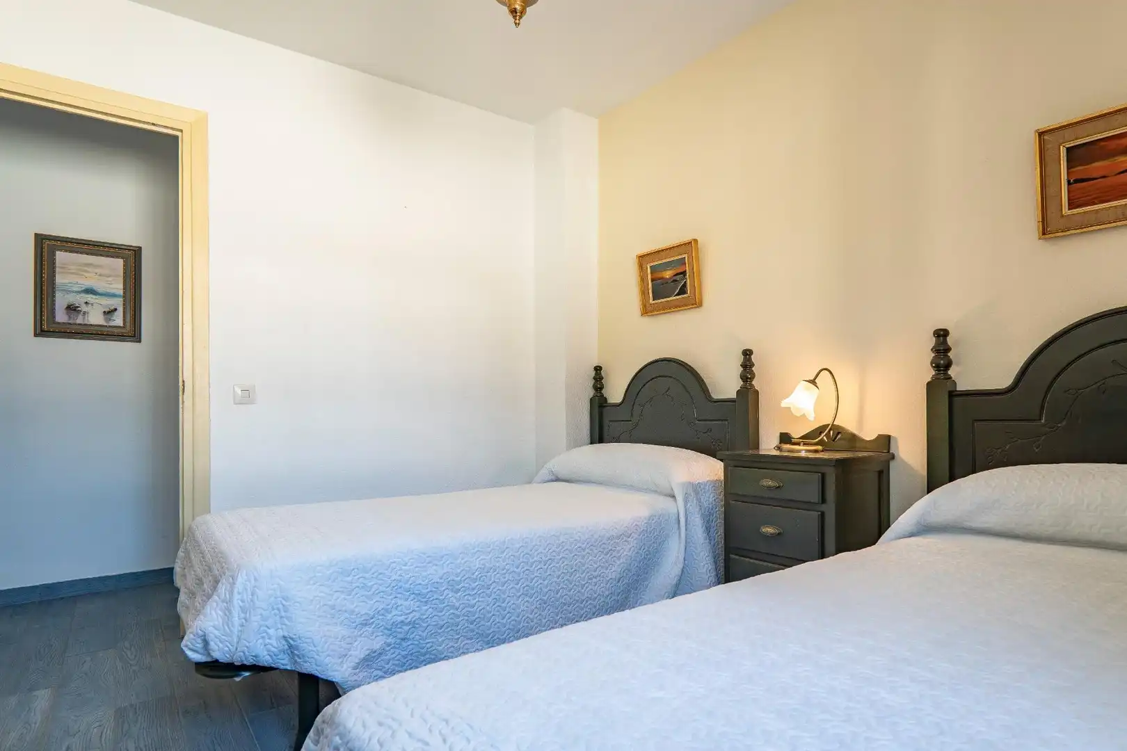 Schlafzimmer von Erdgeschoss zur Miete in Rincón de la Victoria mit Klimaanlage, Heizung und Terrasse