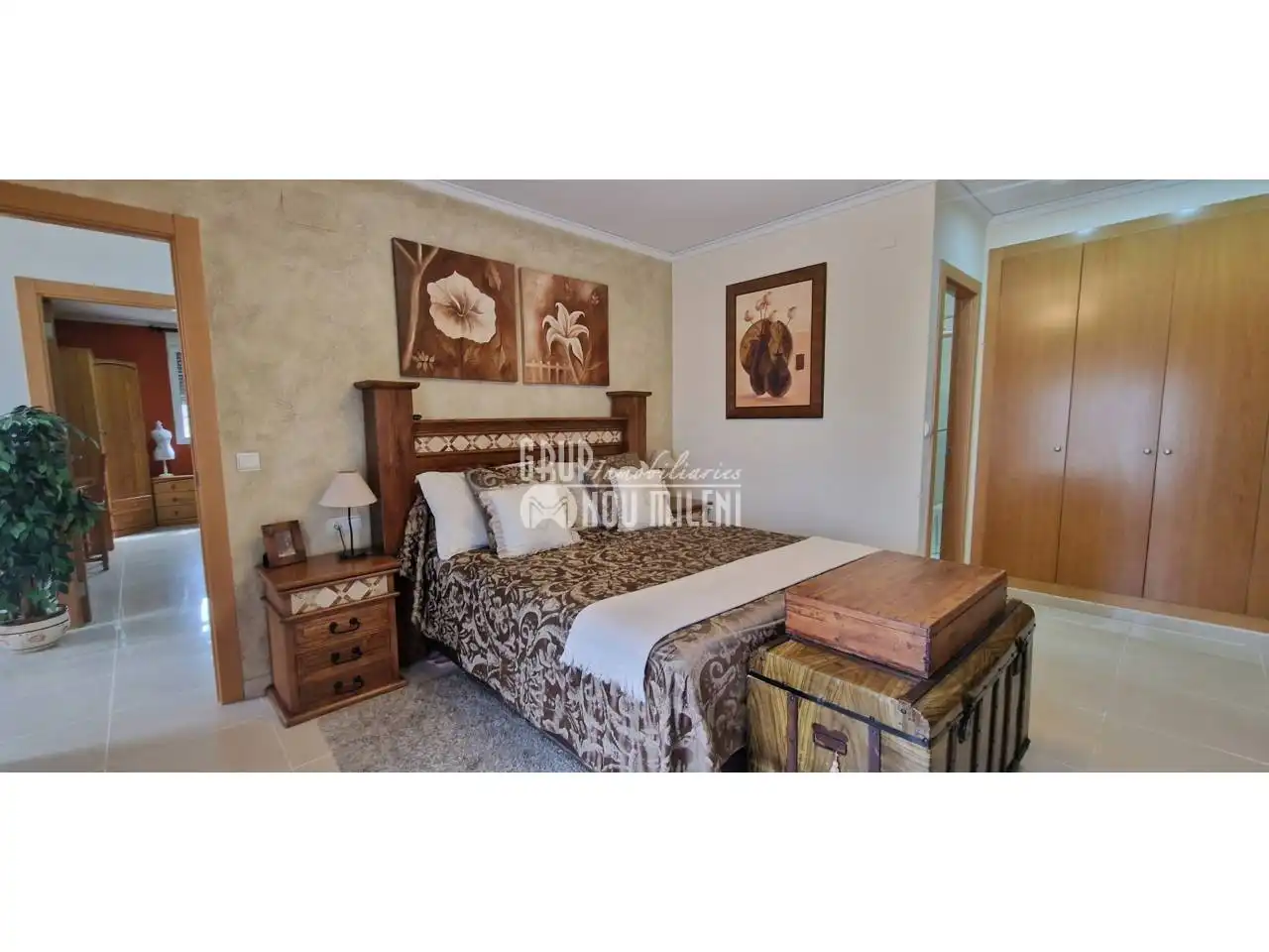 Bedroom of Houses for sale in Picassent  with Air Conditioner, Private garden and Terrace